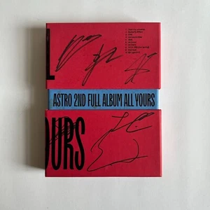 ASTRO 2ND FULL ALBUM 'ALL YOURS' - YOU ALL MEMBER HAND SIGNED AUTOGRAPHED RARE - Picture 1 of 24