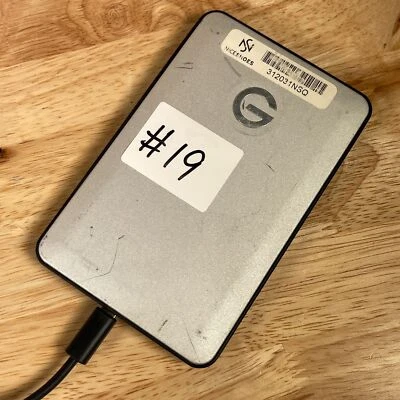 G-Technology G-Drive Mobile 0G02874 Silver USB 1TB Portable External Hard Drive - Image 1 of 2