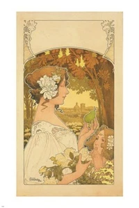 vintage ad poster ARCHITECTES DE JARDINS henri privat-livemont LOVELY 20x30 - Picture 1 of 1