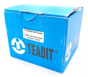 Cinta de junta Teadit SL24BBA.50.12.04 0,040" x 1/2" x 50' blanca - Imagen 1 de 3