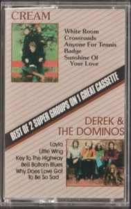 Cream / Derek & The Dominos 1986 (Audio Cassette) K-Tel BU-9384 - Picture 1 of 2