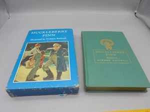 Huckleberry Finn by Mark Twain 1940 Illustrated by Norman Rockwell - BK - Picture 1 of 3