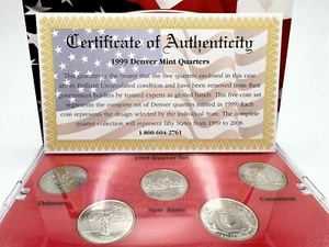 1999 Denver Mint Edition State Quarter Collection - Picture 1 of 3