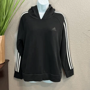 RB2 Adidas hoodie sweatshirt, black/white size youth large - Picture 1 of 14