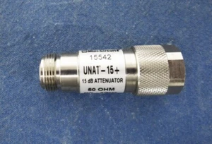 Mini-Circuits NAT-15+   15dB Attenuator  50 Ohm  DC to 1500 MHz - Picture 1 of 1