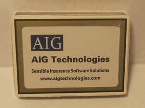 Tarjetas de Juego AIG Technologies Gemaco SIN USAR Publicidad Promo ¡¡COMPLETAS!!! - Imagen 1 de 2