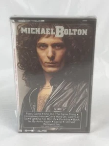 MICHAEL BOLTON Cassette Tape Self Titled (1983) Factory Sealed New Fool's Game - Picture 1 of 3