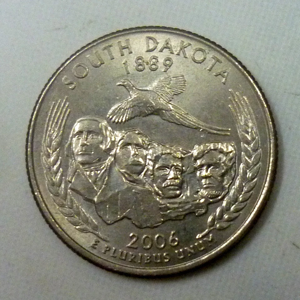 2006 P SOUTH DAKOTA U.S. State Quarter 'Nice & Sharp Details'. - Image 1 of 2