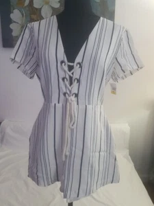 Lush Striperomper Size Medium 85% Cotton - Picture 1 of 16