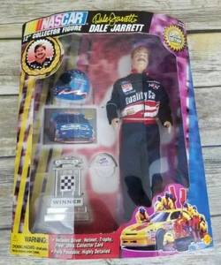 Figura Coleccionista NASCAR 1997 Dale Jarrett 12" Totalmente Posable Incluye Tarjeta Rara - Imagen 1 de 11