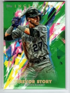 2020 Topps Inception Green #41 Trevor Story (ref 221260) - Picture 1 of 1