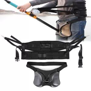 Boat Fishing Stand Up Back Harness Fighting Belt Waist Gimbal Fishing Rod Holder - Picture 1 of 11
