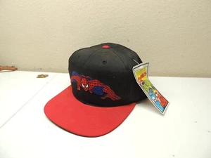 Vintage 1993 Marvel Comics American Needle Spiderman Snapback Hat Hot Tamales - Picture 1 of 10