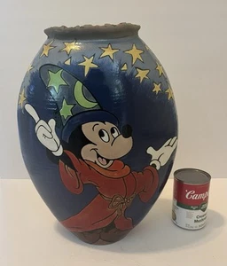 Seltene Amadio Smith Raku Mickey Mouse Disney Vase #118/500 groß 14,5” x 11” - Bild 1 von 7