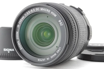 [EXCELENTE COMO NUEVO] LENTE ZOOM SIGMA 18-250mm f/3.5-6.3 DC OS HSM Canon de JAPÓN Foto 1 de 4