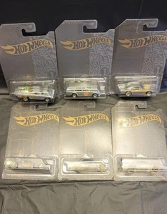 Hot Wheels 51 Aniversario Gris Satinado y Cromo Juego Completo 1-6 Nuevo Precintado - Imagen 1 de 19