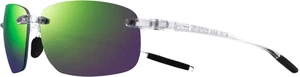 REVO DESCEND PRO Sunglasses Crystal POLARIZED Green Photochromic 1210 09 GNP NEW - Picture 1 of 5
