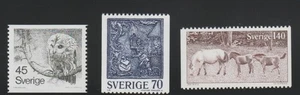 Schweden 1977 Sc # 1212-14 postfrisch OG - Bild 1 von 1
