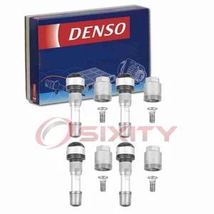 4 pc Denso TPMS Sensor Service Kits for 2006-2015 Kia Sedona Tire Pressure lb - Picture 1 of 5