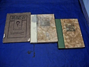 3 SMALL BOOKS - ANTIQUE -DIARY OF A DOCTOR'S SON, TATE GALLERY, NATIONAL GALLERY - Bild 1 von 16