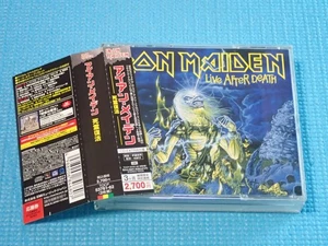 IRON MAIDEN 2CD Live After Death Remaster/Enhanced 2008 Japan TOCP-53761/2 OBI - Picture 1 of 2