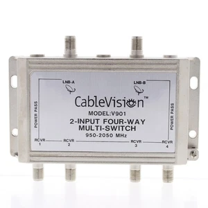 CableVision- 2-Input 4-Way Multi-Switcher 950-2050MHz - Picture 1 of 7