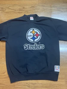 Vintage Pittsburgh Steelers Nutmeg Mills XL Sweatshirt - Picture 1 of 9