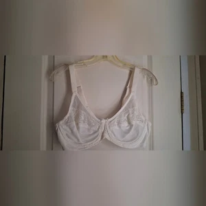 Sujetador Lilyette Blanco Encaje 38C Sexy Romántico Informal Coqueta - Imagen 1 de 6