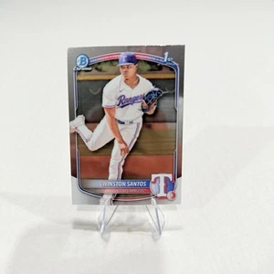 2025 Bowman - Chrome Prospects Winston Santos #BCP-121 (RC) - Foto 1 di 2