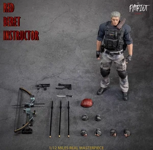 Modellino Patriot Studio 1/12 Resident Zombie Evil Crisis Jack Krauser 6" in magazzino - Foto 1 di 4