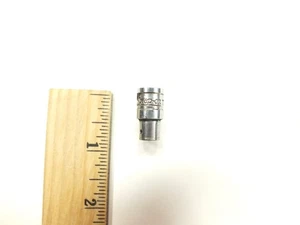SNAP-ON TOOLS 1/4" DRIVE RECESSED BLADE CARBURETOR ADJUSTING SCREWDRIVER SOCKET - Picture 1 of 5