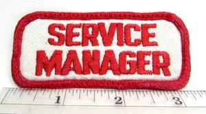 Parche chaqueta gerente de servicio vintage uniforme de empleado servicio automotriz - Imagen 1 de 3