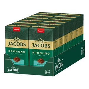 JACOBS Filterkaffee Krönung Balance Pulver-Kaffee Röstkaffee gemahlen 12 x 500g - Bild 1 von 8