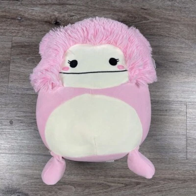 全新 Brina The Big Foot Squishmallow 12 粉色 — 第 1/4 张图片