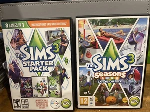 The Sims 3 Starter Pack + Seasons Expansion Pack For PC Free Post To U.K. - Picture 1 of 22