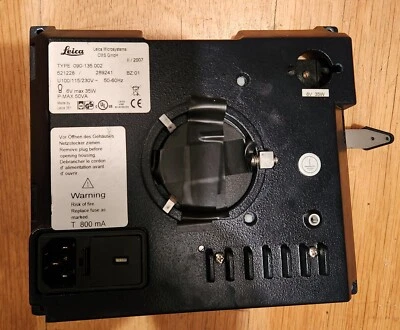 fuente de alimentación microscopio leica dmil 090-135.002 Foto 1 de 4