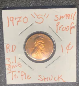 1970 s lincoln proof small Variety Triple Struck - Picture 1 of 19