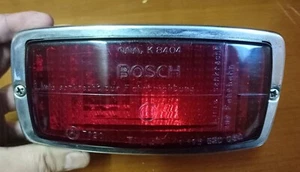Fendinebbia BOSCH K8404 Fog Lamp lente vetro rosso auto epoca Mercedes BMW VW - Imagen 1 de 8
