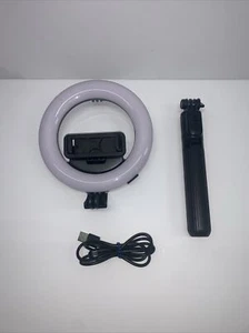 Heyday Tripod Selfie Stick with Ring Light - Picture 1 of 8
