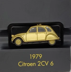 HERPA 1:87 Citroen 2CV 6 ENTE 1979 Goldene Evolution Serie Modell Neu - Picture 1 of 4