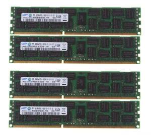 Samsung 32GB 4X 8GB DDR3 RAM PC3L-10600R 2Rx4 1333MHz ECC Server REG-DIMM!Memory - Picture 1 of 10