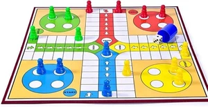 Gioco Ludo - Gioco da tavolo tradizionale Ludo per bambini e adulti - Foto 1 di 2