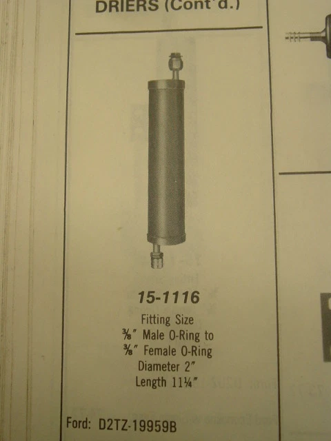 Ford F100-350 1972 1973 camioneta NUEVO receptor de aire acondicionado secador Foto 1 de 1