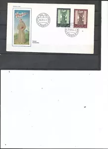 1956 Vatican City 500th Anniv. Death of St. John of Capistrano (SC# 214/5) FDC - Picture 1 of 2