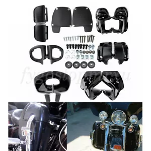 Caja de guantes de carenado de piernas ventiladas inferiores para Harley Touring FLTR Street Glide - Imagen 1 de 13