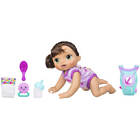 30+ Phrases and Sounds，Baby Alive Baby Go Bye Bye Doll with Brunette Hair