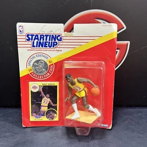 Magic Johnson Autographed Los Angeles Lakers Starting Lineup Figure JSA COA - Picture 1 of 3
