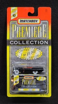 Matchbox Premiere Collection World Class '57 T-Bird - Black - Image 1 of 2