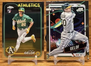 ZACK GELOF Cosmic Rookie LOT | 2024 Topps Cosmic Chrome Oakland Athletics RC - Picture 1 of 2