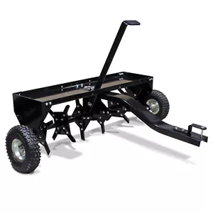 Aerifizierer Rasenbelüfter Rasenbelüfter 102cm Aufsitzmäher Rasentraktor ATV - Bild 1 von 11